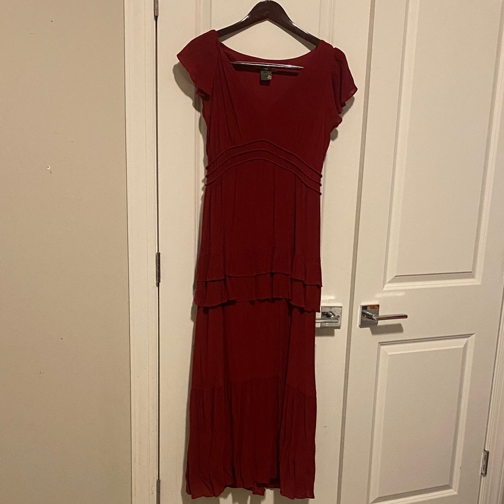 Taylor Red Maxi Dress